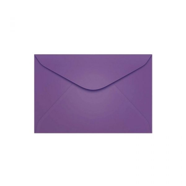 Envelope Visita Colorido Roxo Amsterdan C/100 Unidades Scrity CCP45016