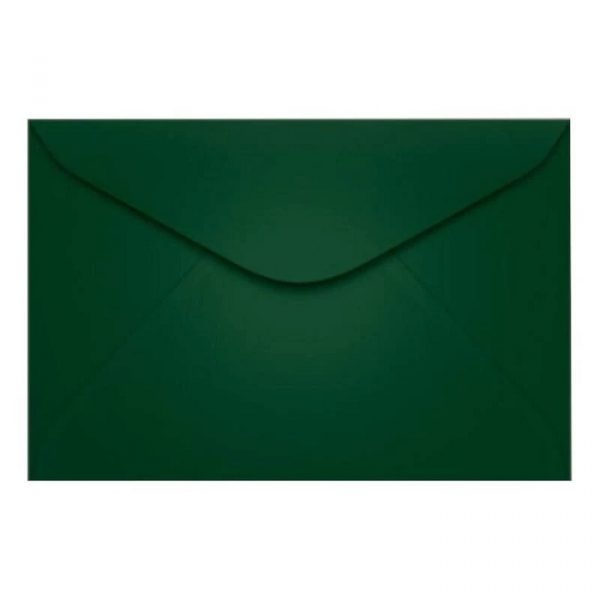 Envelope Visita Colorido Verde Escuro Brasil C/100 Unidades Scrity CCP45011