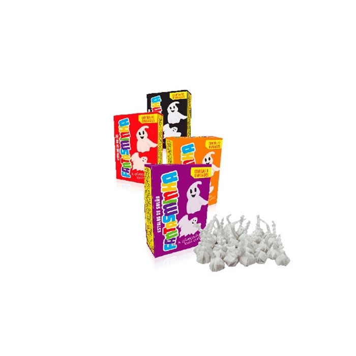 Estalinhos Fantasminha Color 50 Caixinhas Com 10 Unidades