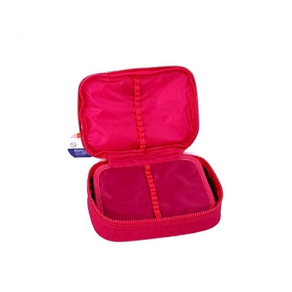 Estojo Box Brw Nylon Pink Para 100 Lápis ET0102