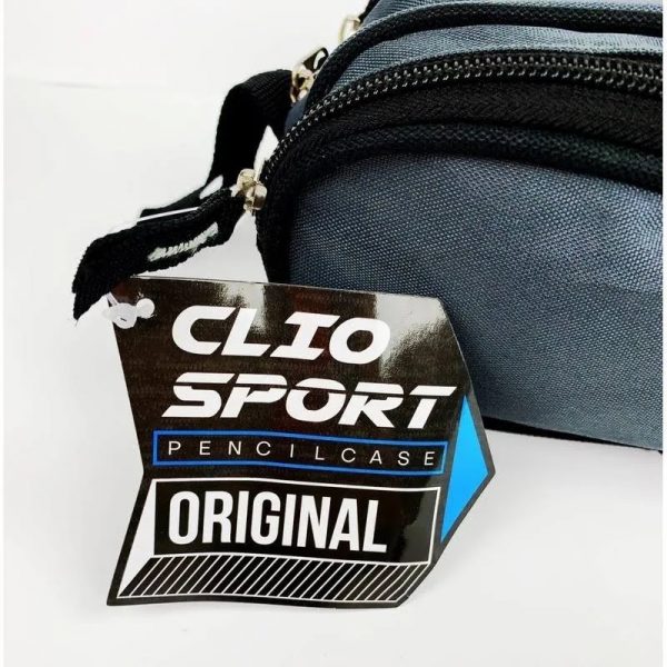 Estojo Duplo Clio Sport Original Cinza MF2098