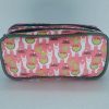 Estojo Escolar Duplo AC BAG Lhama Rosa 80