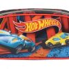 Estojo Escolar Hotwheels Vermelho EI37244HWVM