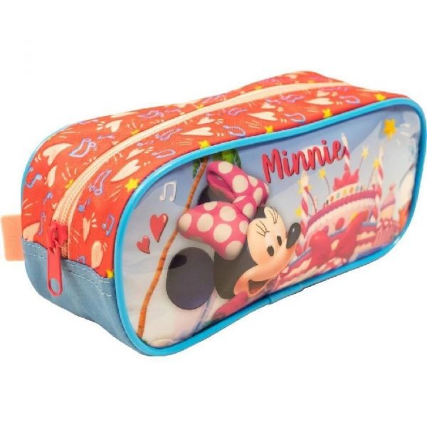 Estojo Simples Minnie Mouse X2 Xeryus 10555