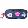 Estojo Triplo Grande Clio Style Girls Jeans Unicórnio Sortidos CR2115