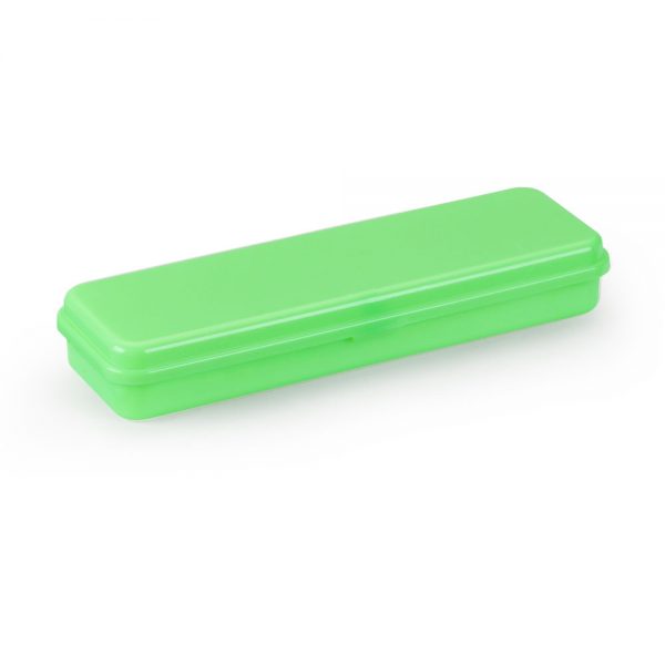 ESTOJO WALEU PLASTICO PLUS NEON VERDE 10080015