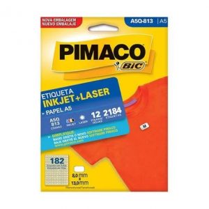Etiqueta Pimaco A5 Laser A5Q-813 N182 12Fls 08X13mm