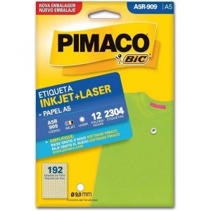 Etiqueta Pimaco A5 Laser A5R-909 N192 12Fls 09mm
