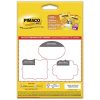 ETIQUETA PIMACO A5 PRETO N6 3FLS 40X65/50X65MM