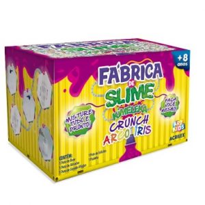 Fabrica De Slime Kimeleka Chunck Arco Íris Acrilex Art Kids 43002