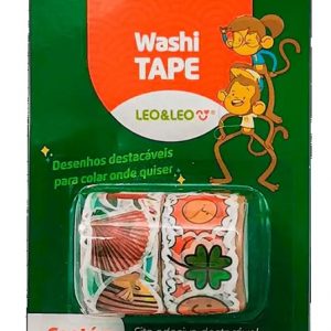 Fita Adesiva Decorada Washi Tape Sortidos Leo Leo 79812
