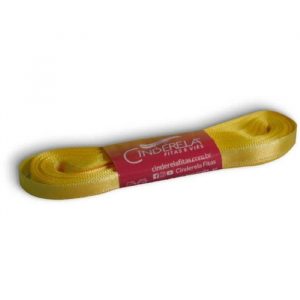 Fita Cetim Amarelo Canario 7mm C/10 Metros - Cinderela M007003010P