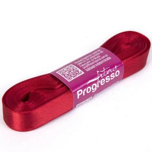 Fita Cetim Vermelho 10mm C/10 Metros - Progresso 209