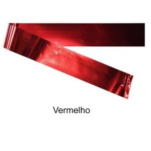 Fita Metaloide Lantecor 20mm Vermelho 50 Metros Lantecor 1724