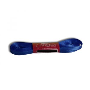 Fita Presente Cetim Cinderela Azul Bic 149 07mm N°1 Rolo 10 Metros