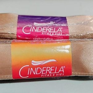 Fita Presente Cetim Cinderela Chocolate 026 15mm N°3 Rolo 10 Metros