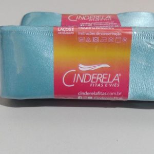 Fita Presente Cetim Cinderela Tiffany 095 38mm N°9 Rolo 10 Metros