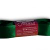 Fita Presente Cetim Cinderela Verde Bandeira 017 22mm N°5 Rolo 10 Metros