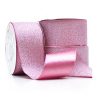 Fita Presente Cetim Lurex Cinderela Rosa Hera 097 38mm N°9 Metro