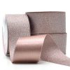 Fita Presente Cetim Lurex Cinderela Rose Gold 151 38mm N°9 Metro