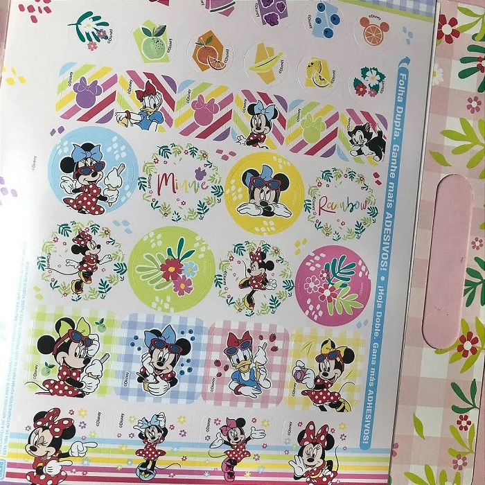 Álbum para Colorir Maleta Minnie 8 Folhas - Minnie - Escolar, Aprender e  Colorir - Tilibra