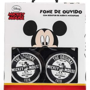 Fone de Ouvido Disney Mickey Mouse The Original Com Microfone 37823