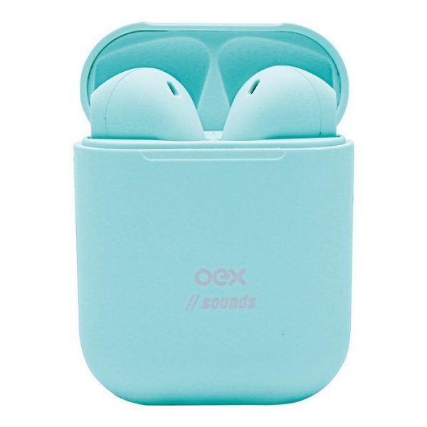 Fone De Ouvido Oex Candy Azul Claro Bluetooth TWS11