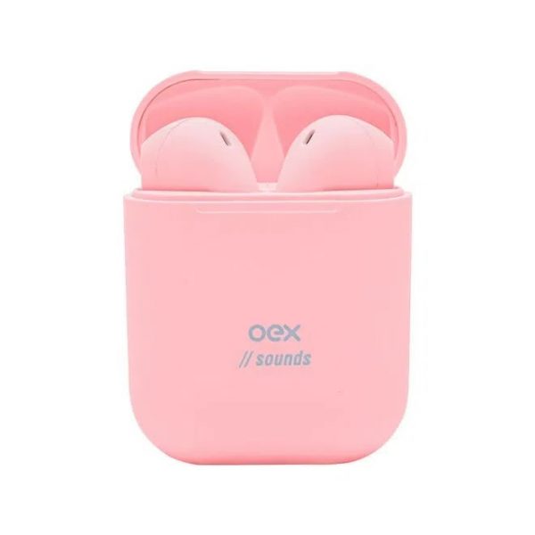 Fone De Ouvido Oex Candy Rosa Claro Bluetooth TWS11
