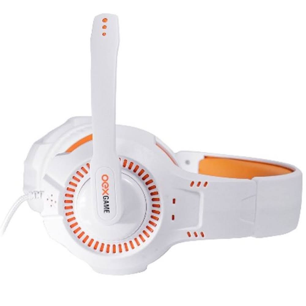 Fone De Ouvido Oex Game Headset Branco Hs413 Para Ps4 XBox One Pc