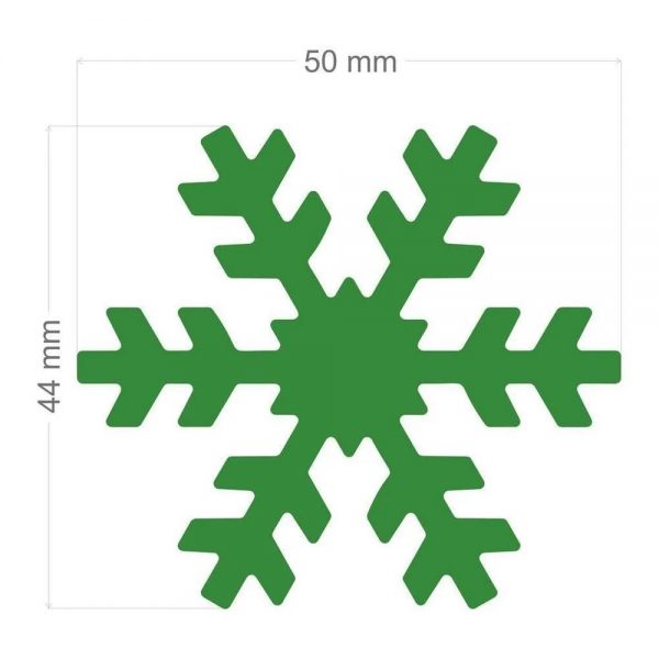 Furador Extra Gigante Floco de Neve 2 Toke e Crie 16217