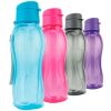 Garrafa Squeeze Plástica 650ml Cores Lisas Com Alça Catuai 2757