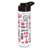 Garrafa Squeeze Plástica Decorada Plasduran 700ML