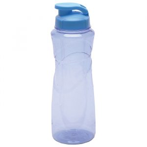 Garrafa Squeeze Plástica New Ceará Transparente Azul 500ml Máxima Plast MAX096