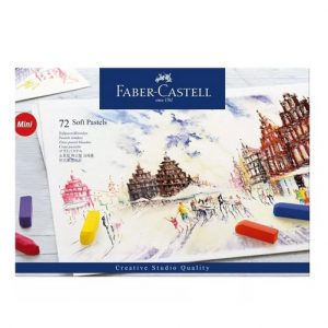 Giz Pastel Faber Castel Soft Seco Mini 72 Cores Creative Studio 128272