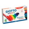 Giz Pastel Oleoso Fila Giotto Redondo 11mm 12 Cores 293000