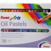 Giz Pastel Oleoso Pentel Arts 36 Cores PHN36U