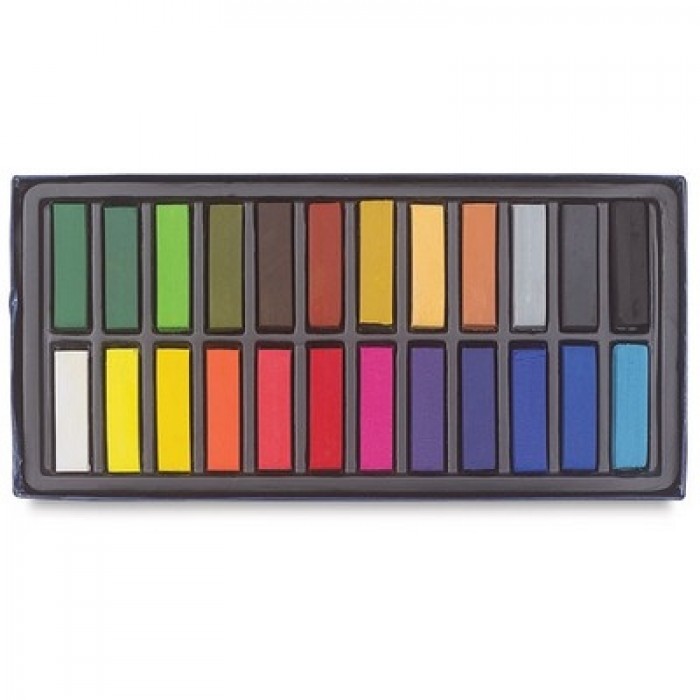 Gis Pastel Seco Graf Soft Pastels Preto - 6 Unidades - Sertic - Giz Pastel  Seco - Magazine Luiza