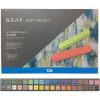 Giz Pastel Seco Graf Soft Pastels 36 Cores Diferentes - Cis