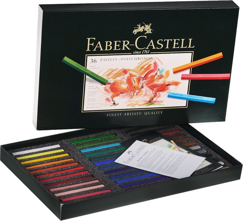 Faber Castell Polychromos, Artistas Pastels, Mais Difícil, 43% OFF