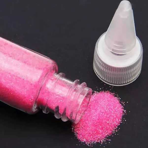 Glitter Make+ Bisnaga 15grs Rosa Neon 7054 C/ 12 Unidades
