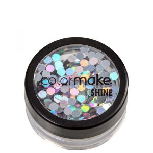 Glitter Shine Ponto Prata 2grs Colormake 2918