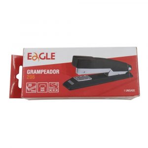 Grampeador Metal 206 26/6 20 Folhas - Eagle 2913300