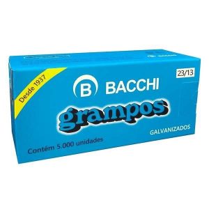 Grampo Galvanizado Bacchi Enak 23/13 C/5000 Unidades