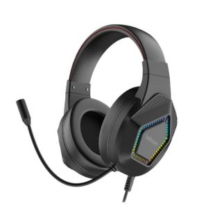Headset Gamer Play On Preto Led Rainbow 2M Driver/40mm Letron