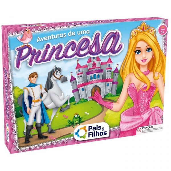 Jogo Aventuras De Uma Princesa 27 Peças - Pais & Filhos 28651