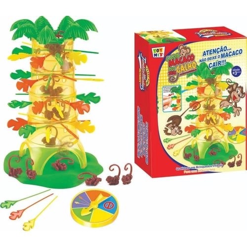 Jogo Cada Macaco No Seu Galho Multikids - BR1775 - Multi