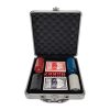 Jogo De Poker Com Maleta 100 Fichas + 2 Baralhos e 5 Dados IM42059