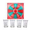 Jogo De Tabuleiro Shot Roleta Das Doses New Gift Com 4 Copos 10100025