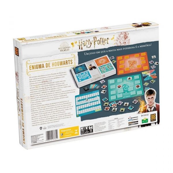 Jogo Harry Potter Enigma De Hogwarts + 8 Anos Grow 03764