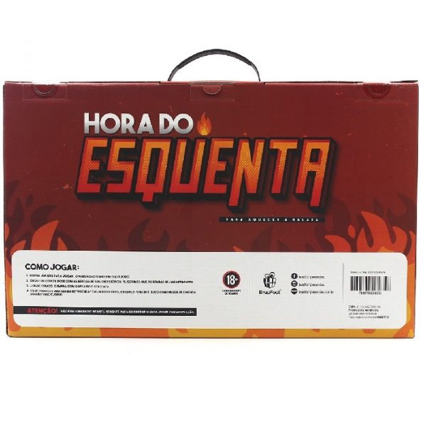 Jogo Hora do Esquenta + 4 Copos Shot Brasfoot 10266